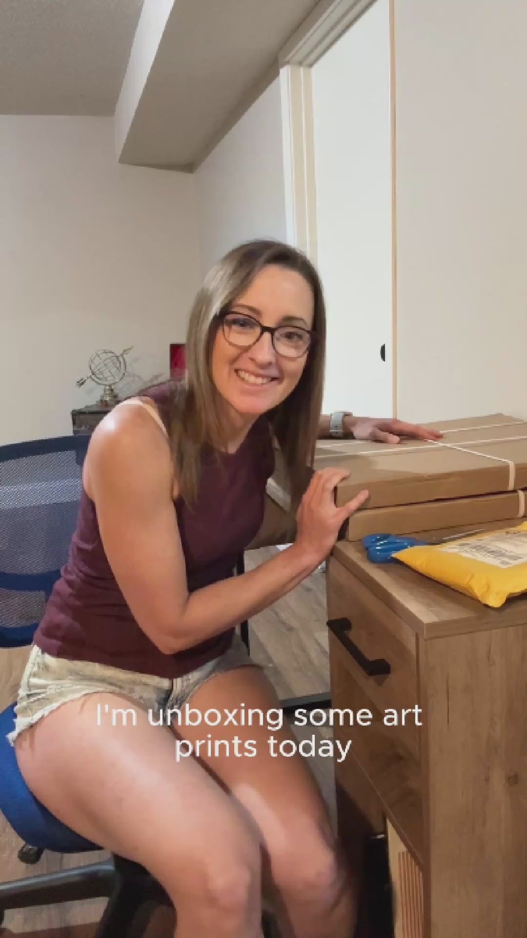 Unboxing products from Stephanie Keller Art Studio